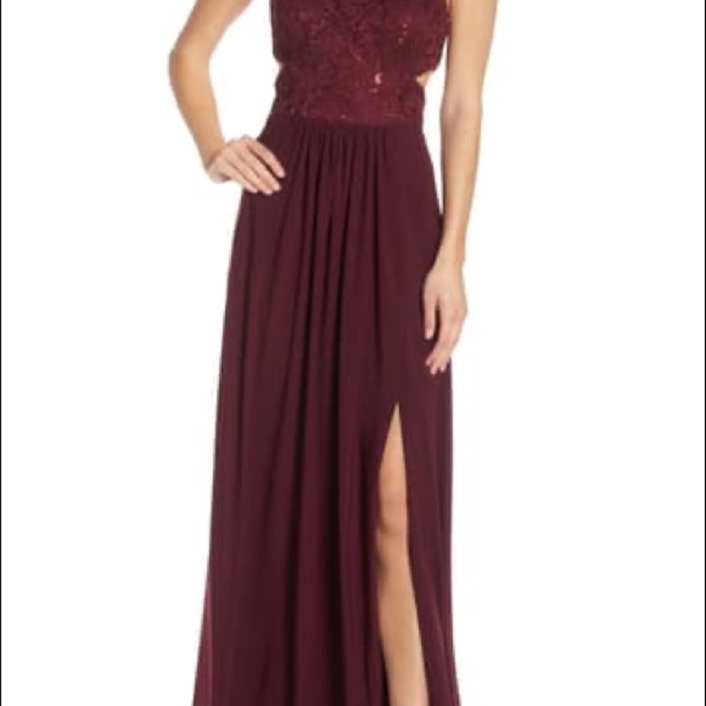 Margaret & Co Lace & Sequin Formal dress